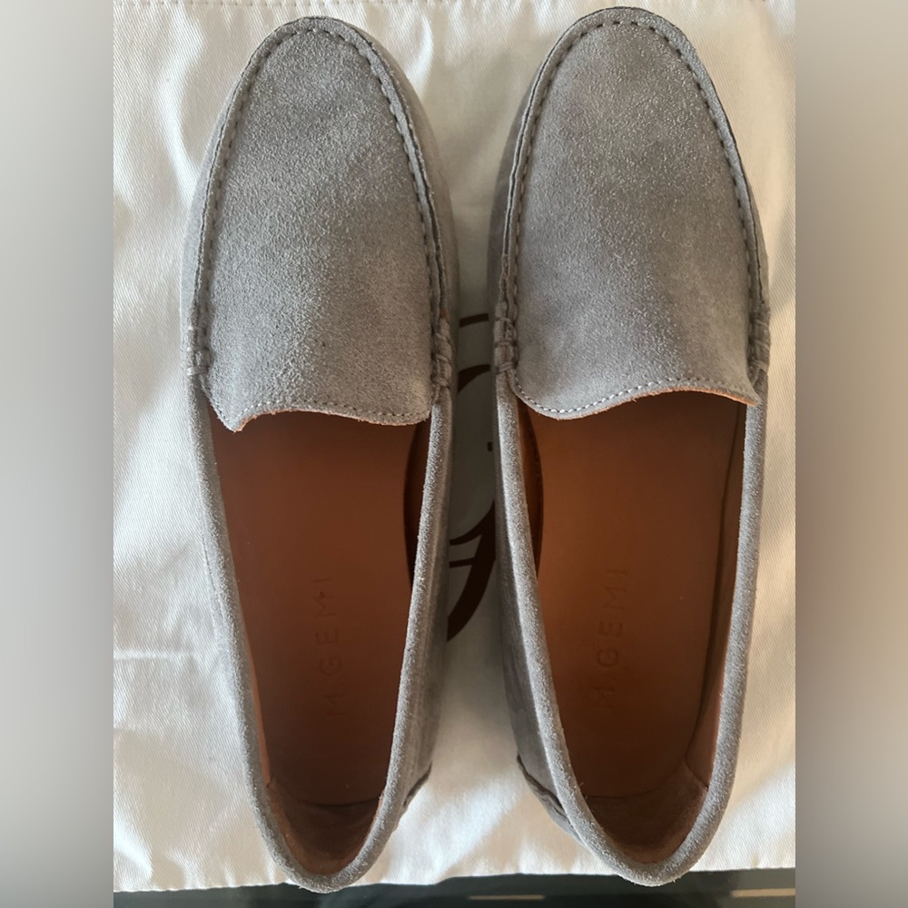 M. Gemi - The Felize Suede loafer, gray, 38.5